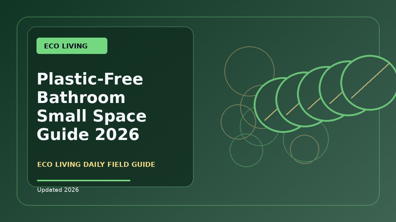 Plastic-Free Bathroom Small Space Guide: Practical 2026 Guide