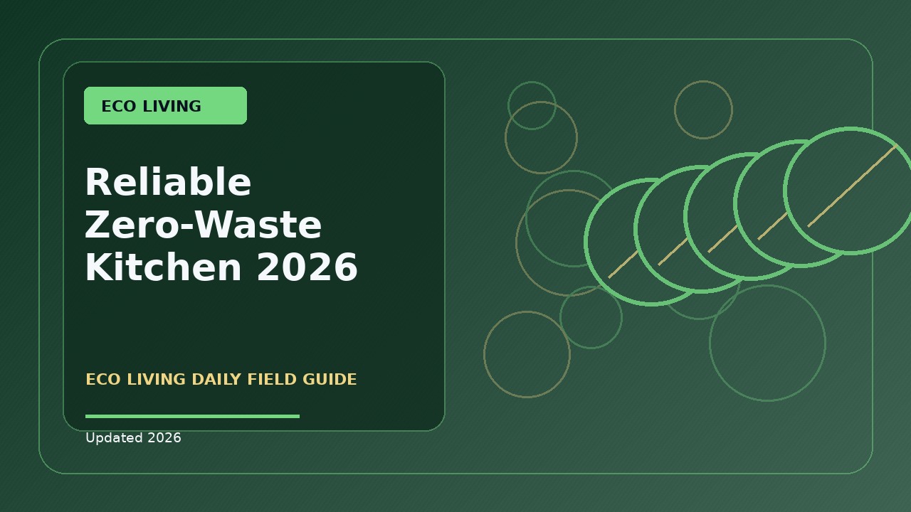 Reliable Zero-Waste Kitchen: A Practical 2026 Buying Guide