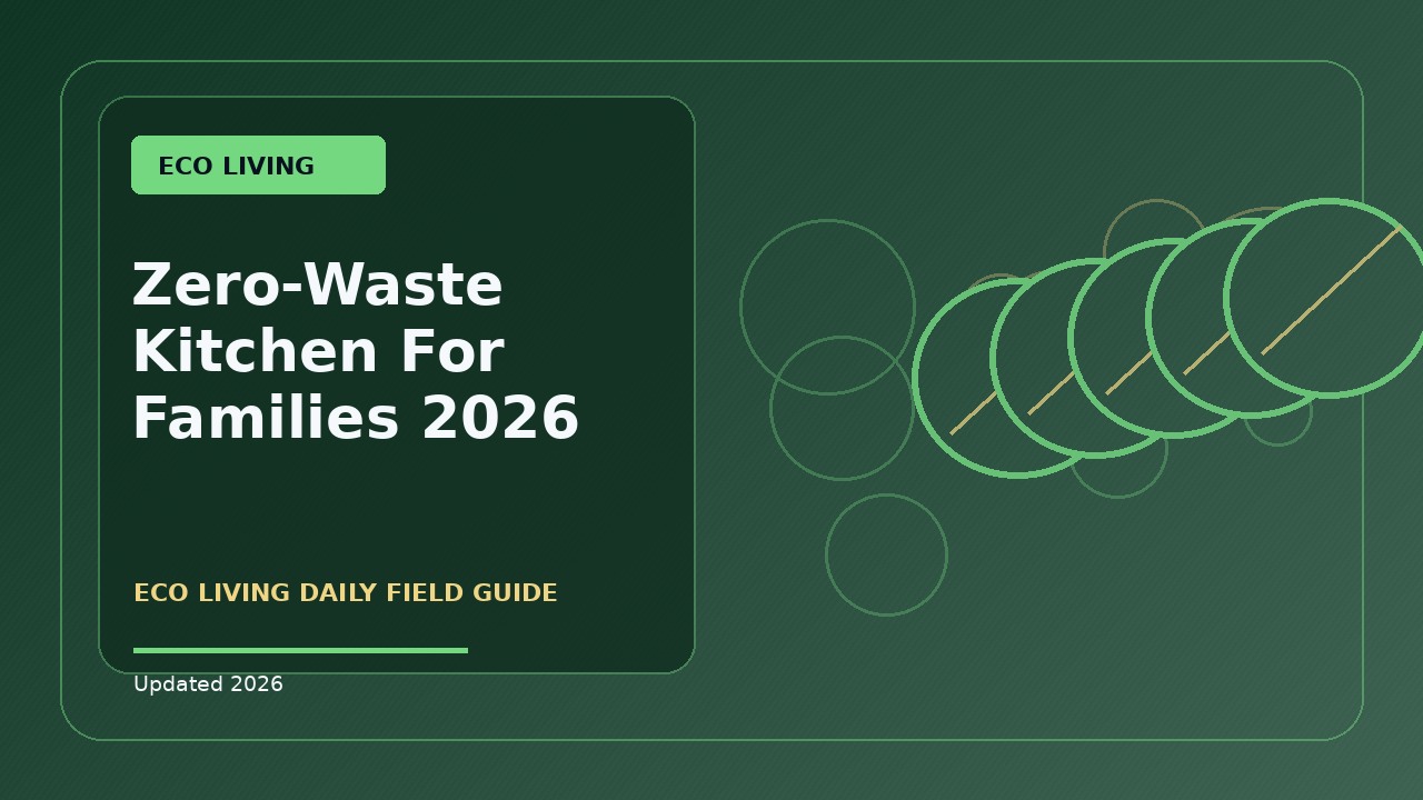 Zero-Waste Kitchen For Families: A Practical 2026 Buying Guide